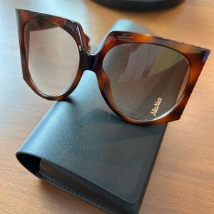 MaxMara oversized sunglasses
